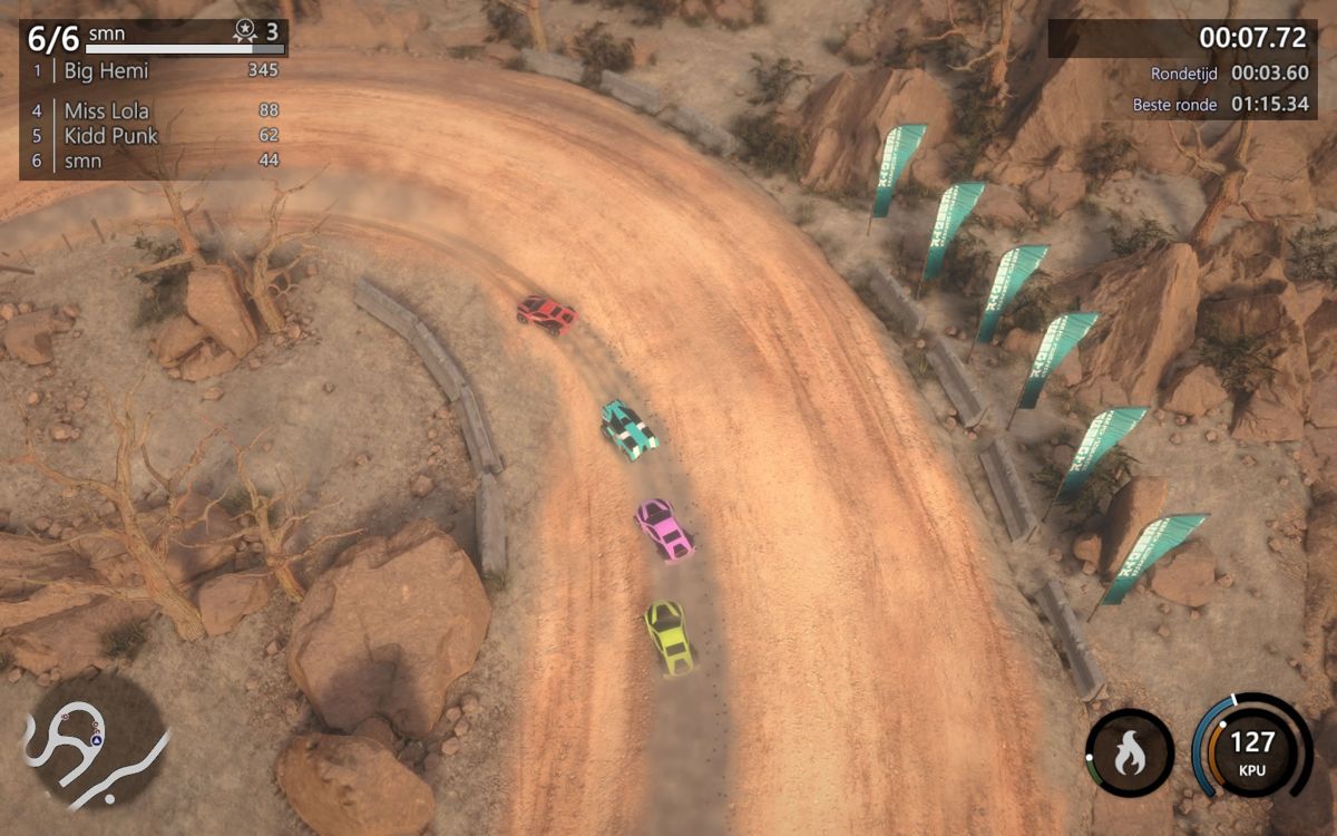 Mantis Burn Racing screenshot 5 for Nintendo Switch